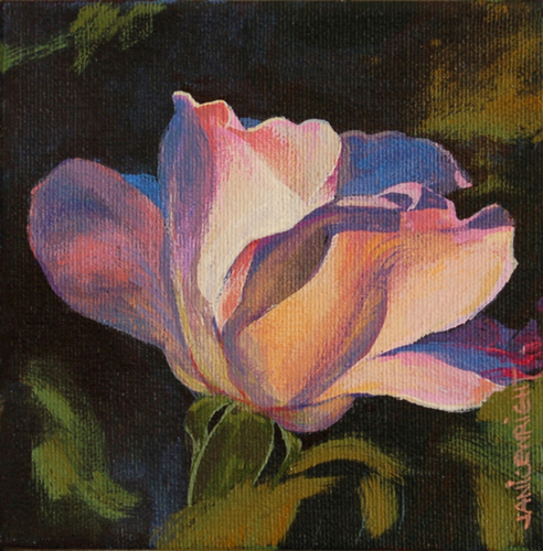 Painting-Botanical-Rose of Twilight
