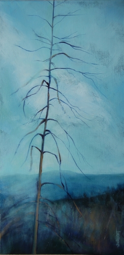Painting-Expressionist-Into the Mist