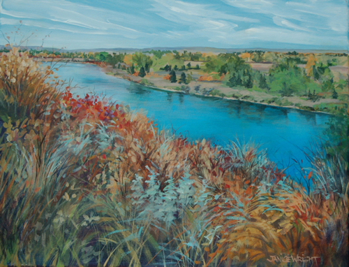 Painting-Landscape-Autumn Foliage