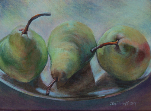 Painting-Botanical-One, Two, Three!