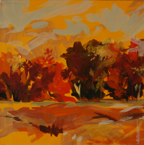 Painting-Impressionism-Elements of Autumn #4