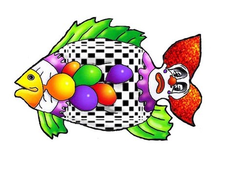 Digital Art-Illustration-Clown Fish