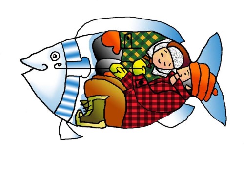 Digital Art-Illustration-Ice Fishing Fish