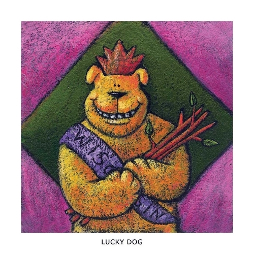 Painting-Lucky Dog