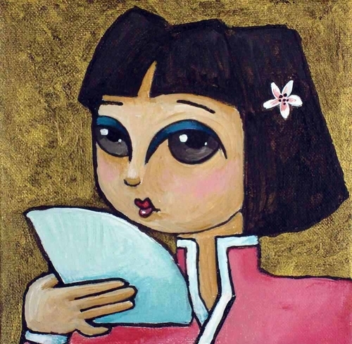 Painting-Pop Art-Be My Fan