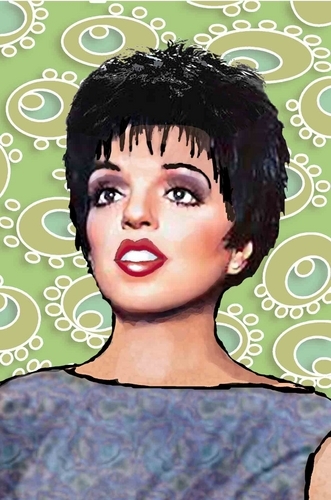 Digital Art-Figurative-Liza Minnelli