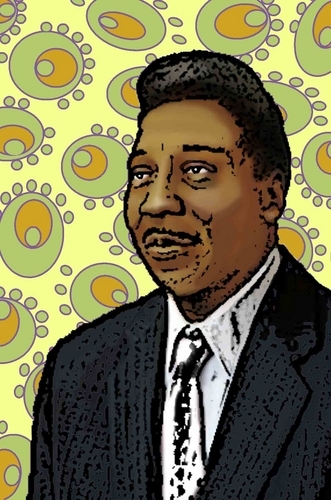 Digital Art-Figurative-Muddy Waters