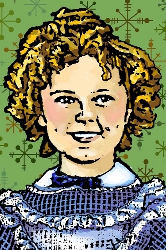 Digital Art-Figurative-Shirley Temple