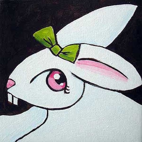 Painting-Animals-Ms Bunny