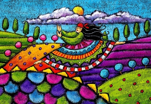 Painting-Figurative-Pattern is My Favorite Color
