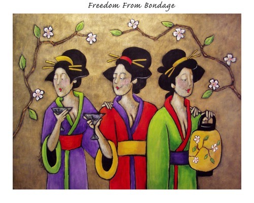 Painting-Figurative-Freedom From Bondage