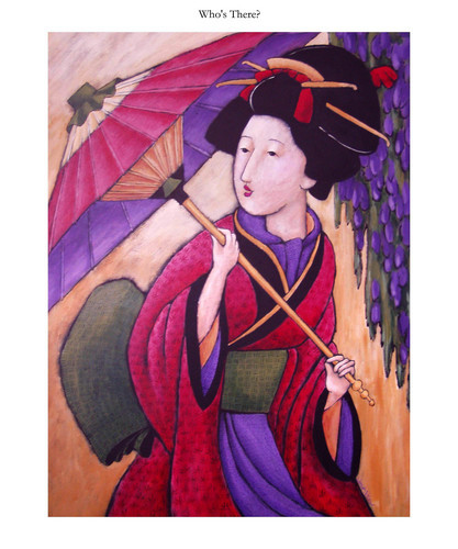 Painting-Figurative-Who's There?