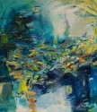 acrylic, abstract, water - Abstract Painting