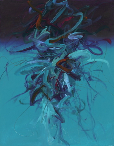 Painting-Oil-Baby Blue