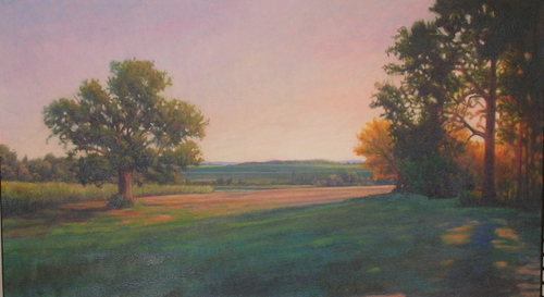 Painting-Landscape-Plantation Landscape