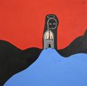 Painting--Acrylic-FigurativePerson no. 42