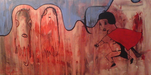 Painting-Figurative-Person no. 34 (Kirby)