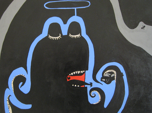 Painting-Figurative-Monster no. 3