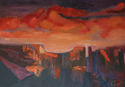 Painting--Acrylic-SouthwesternDesert Canyons ll
