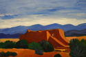 Painting--Acrylic-SouthwesternPecos Church Ruins
