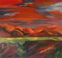 Painting--Acrylic-SouthwesternSangre de Cristo l