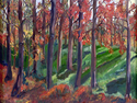 Painting--Acrylic-LandscapeAutumn Afternoon