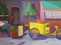 Painting--Acrylic-CityscapeGelati Cart