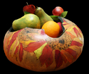 Decorative-gourd, botanical decoration with fruit