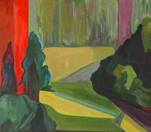 Painting-Abstract-Italian Gardens