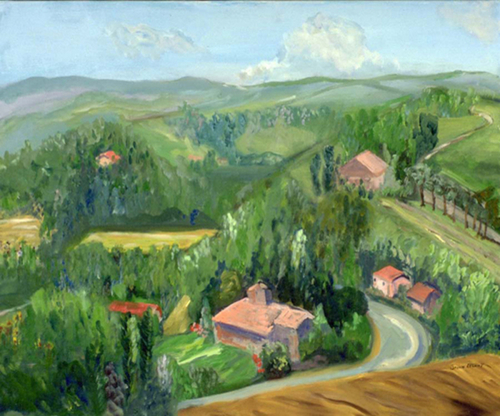 Painting-Assisi  Vista ll