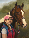 Painting--Pastels-PortraitKira and Ellie Mae