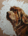 Painting-German WireHaired Pointer