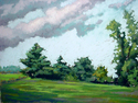 Painting--Pastels-LandscapeSummer Skies