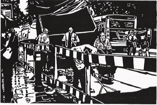 Print Making-Cityscape-Compelled to find...