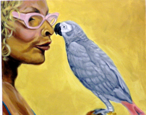 Painting-Animals-Tieta and Rose 1