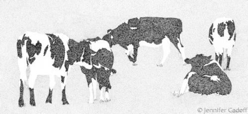 Drawing-Ink-just hanging out (sold)