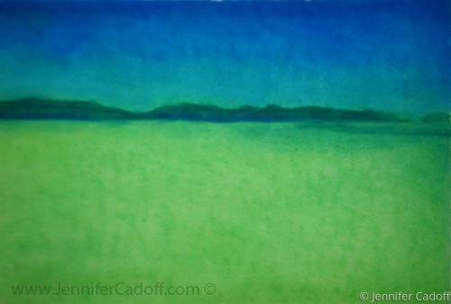 Drawing-Paper-Distant Treeline