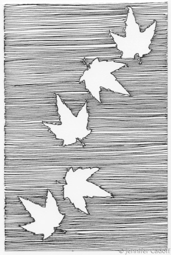 Drawing-Paper-Leaves #2