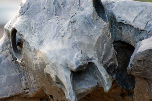 Sculpture-Ghost of the Forest (close-up)
