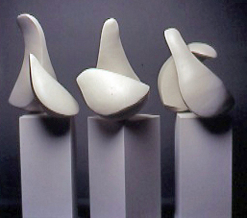 Sculpture-Abstract-Relationship Series VI, VII, VIII