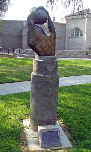 Sculpture-Figurative-Mother and Child @ Redlands, CA