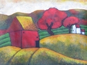 Painting--Acrylic-LandscapeScarlet Moment
