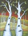 Drawing--Pastels-BotanicalThrough Thick & Thin