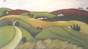 Drawing--Pastels-LandscapeOver The Hills
