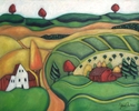 Drawing--Pastels-LandscapeContours