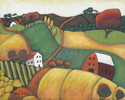 Drawing--Pastels-LandscapeHill Country