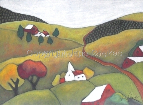 Drawing-Landscape-Tender Memories