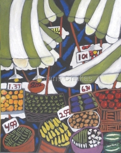 Drawing-Farmer's Market