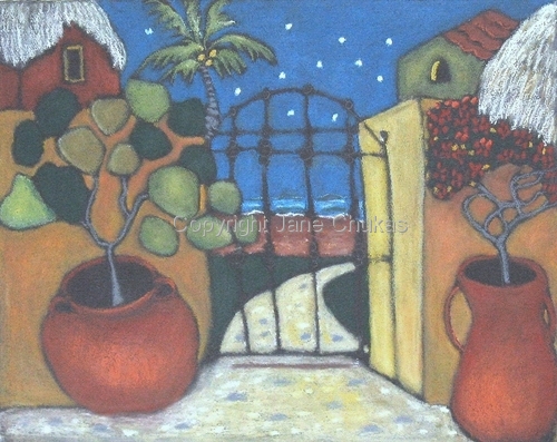 Drawing-Landscape-Starlight Gate