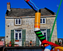 Sculpture & House